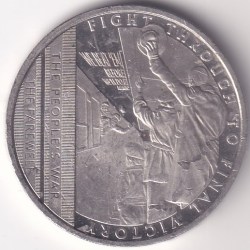 Gibraltar Half Crown Copper Nickel Coin #1