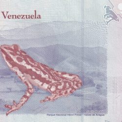 Alternative view of Venezuela 5 Bolívares GEM UNC Note