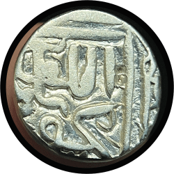 Gujarat Sultan, Nasir Al Deen Mahmud -I, Silver Tanka, 4.25 Grams, G#91, RARE
