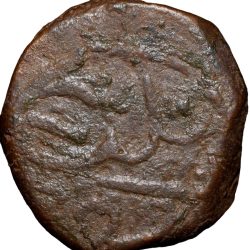 Copper Paisa of Maratha Confederacy - INO Shah Alam II (AD 1759-1806) Ravishnagar Sagar Mint Anonymous Type