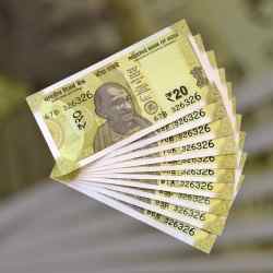 RS 20 INDIA BANK NOTE SEMI FANCY 10 NOTE SAME NUMBER SETS 326326 UNIQUE AND RARE