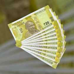 RS 20 INDIA BANK NOTE SEMI FANCY 10 NOTE SAME NUMBER SETS 309309 UNIQUE AND RARE