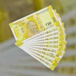 RS 20 INDIA BANK NOTE SEMI FANCY 10 NOTE SAME NUMBER SETS 301301 UNIQUE AND RARE