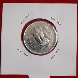 Alternative view of One Rs Scare Coin FSS 2001 Year Hyderabad Mint Unc Condition