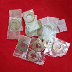 George VI one Pice 1943 Bombay Mint Unc Condition 15 Pcs Given British of India