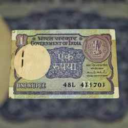 Re 1 INDIA BANKNOTE SERIAL BUNDLE Signed by MANKET SINGH AHLUWALIYA Inset PLAIN YEAR 1991 UNIQUE AND RARE