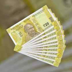 RS 20 INDIA BANK NOTE SEMI FANCY 10 NOTE SAME NUMBER SETS 302302 UNIQUE AND RARE