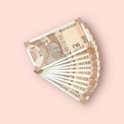 RS 10/- INDIA BANK NOTE SEMI FANCY 10 NOTE SAME NUMBER SET 163163 UNIQUE AND RARE