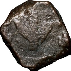 Copper Low Weight Paisa of Bhonsala Raja's of Nagpur (17th - 18th Cen. AD) from Anjangaon Unlisted New Variety