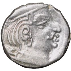 Silver Drachma Coin of Bhatradaman(AD 282-95) of Western Kshatrapas Beautiful Grade