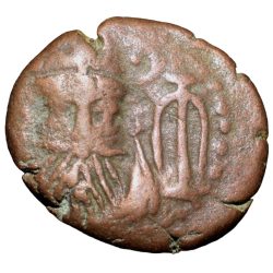 Copper Drachma of Kingdom of Elymais (Parthian Empire) (BC 247-224 AD)