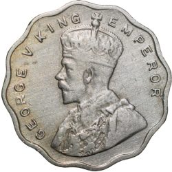 Copper-Nickel 1 Anna of George V (AD 1936) of Bombay Mint