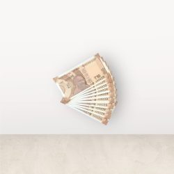 RS 10/- INDIA BANK NOTE SEMI FANCY 10 NOTE SAME NUMBER SET 339339 UNIQUE AND RARE