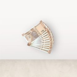 RS 10/- INDIA BANK NOTE SEMI FANCY 10 NOTE SAME NUMBER SET 368368 UNIQUE AND RARE