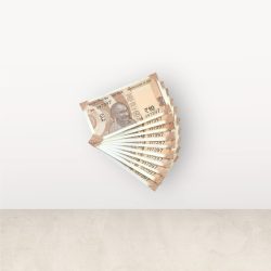 RS 10/- INDIA BANK NOTE SEMI FANCY 10 NOTE SAME NUMBER SET 397397 UNIQUE AND RARE