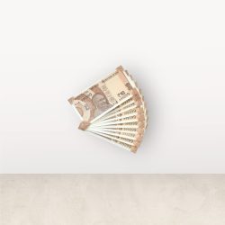 RS 10/- INDIA BANK NOTE SEMI FANCY 10 NOTE SAME NUMBER SET 399399 UNIQUE AND RARE