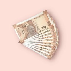 RS 10/- INDIA BANK NOTE SEMI FANCY 10 NOTE SAME NUMBER SET 528528 UNIQUE AND RARE