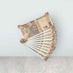 Rs 10 India Banknote Same Number 757757 Repeater 10 note Set Latest Issue Unique and Rare