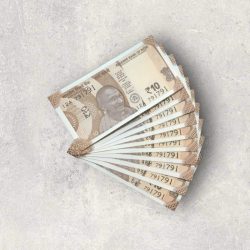 RS 10/- INDIA BANK NOTE SEMI FANCY 10 NOTE SAME NUMBER SET 791791 UNIQUE AND RARE