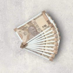 RS 10/- INDIA BANK NOTE SEMI FANCY 10 NOTE SAME NUMBER SET 792792 UNIQUE AND RARE