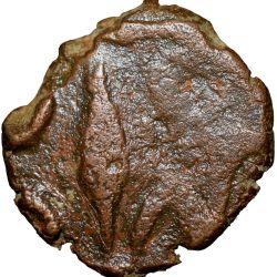 Copper Paisa of Rana's of Mewar (15th - 16th Cen. AD) Later Issue