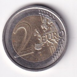 Alternative view of 2020 Italy 2 Euros 2nd map Commemorative issue rare Bimetallic Coin #M-100