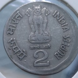 EROR COIN SUBHASH CHANDRA BOSE TWO RUPEES 1997
