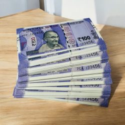 Rs 100 India Banknote Solid Running Fancy Ladder 123456 Number 100 Notes Lot Unique and Rare