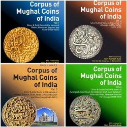 Corpus of Mughal Coins of India Vol-1, 2, 3 & 4