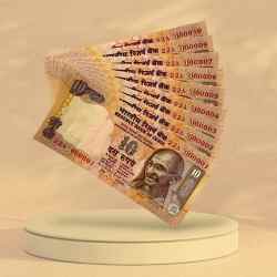 RS 10 India Banknote Rare Issue Low Serial 000001 To 000010 Signed By BIMAL JALAN Inset T Unique and Rare