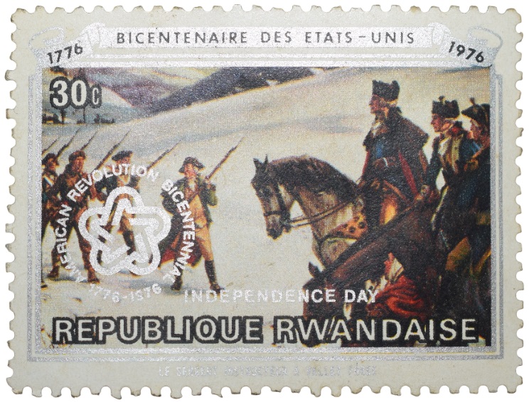 Postal Stamp of Rwandaise Country - 30 Cents Independence Day Issue Mint Un-Used Condition as per Image.