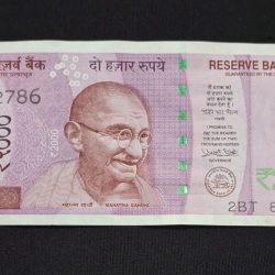 2000 RUPEE NOTE ENDING 786 UNC CONDITION SERIAL NO. 862786