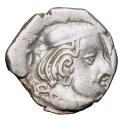 Silver Drachma Coin of Visvasimha (AD 275-82) of Western Kshatrapas Beautiful Grade