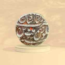 Moghul Dynasty Modh Shah SILVER One Rupee Coin Unique and Rare
