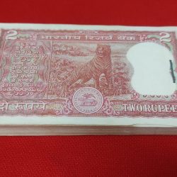 Alternative view of FENCY NUMBER TWO RUPEES PACKET B-19 MANMOHAN SINGH REL. DATE 13 june 1984