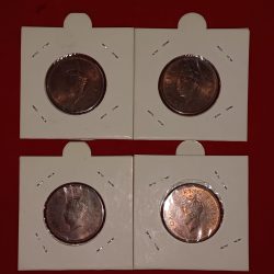 George VI One Quarter Anna Rare Coin Gem Unc Condition 1938 Year Calcutta Mint