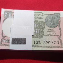 ONE RUPEE Packet STARTING 420786 NUMBER