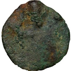 Alternative view of Uniface Cast Copper of Vidarbha Region 3rd - 2nd Cen. BC with Tree Railing, Hill