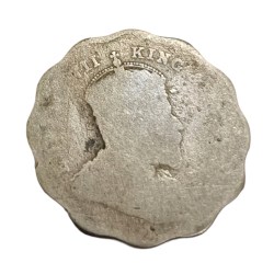 British India Cu/Ni ONE ANNA King EDWARD-VII **V. SCARE** Used Condition.