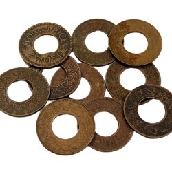 Republic India ONE HOLE PICE Mixed Year's Mints Lot 10 Coins are in Collectable Grades.