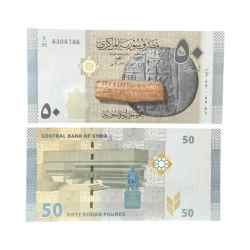 Alternative view of 50 POUNDS Syrian Collectible World Banknote Ending 786 2021 Issue Very Unique and Rare