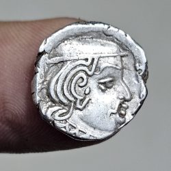 Western Kshtrapa Silver DRACHMA, VISHWASIMHA