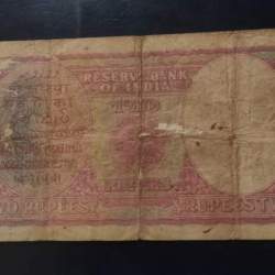 Alternative view of BRITISH INDIA 🇮🇳 2 rupee RARE VARIETY CD deshmukh signature, KING👑👑👑 GEORGE Vl 💎 AS PER IMAGE Condition as image Same and similar piece available