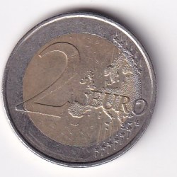 Alternative view of Austria 2 Euros 2015 European Union Flagrare Commemorative Bimetallic coin #M-388