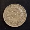 East india company Victoria queen continue legends Denomination 1 ₹ Excellent condition