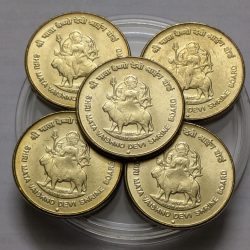 5 Rs Mata Vaishno Devi ShrineBoard Coin NOIDA Mint Coin UNC