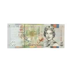 Central Bank of The Bahamas Fifty Cents WORLD BANKNOTE Ending 786 Gem Unc Very Unique and Rare