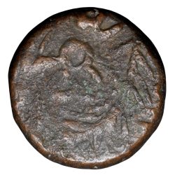 Copper Paisa of Jankoji Rao (AD 1827-1843) of Gwalior State Lashkar Mint Unlisted