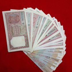 2 RUPEE SIGNATURE SET B-1 TO B- 36 UNC CONDITION NOTE SET