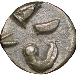 Silver-Alloy Dramma of Habbarids of Sind (10th Cen. AD) al-Mansur Type